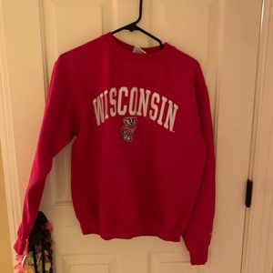 wisconsin crewneck